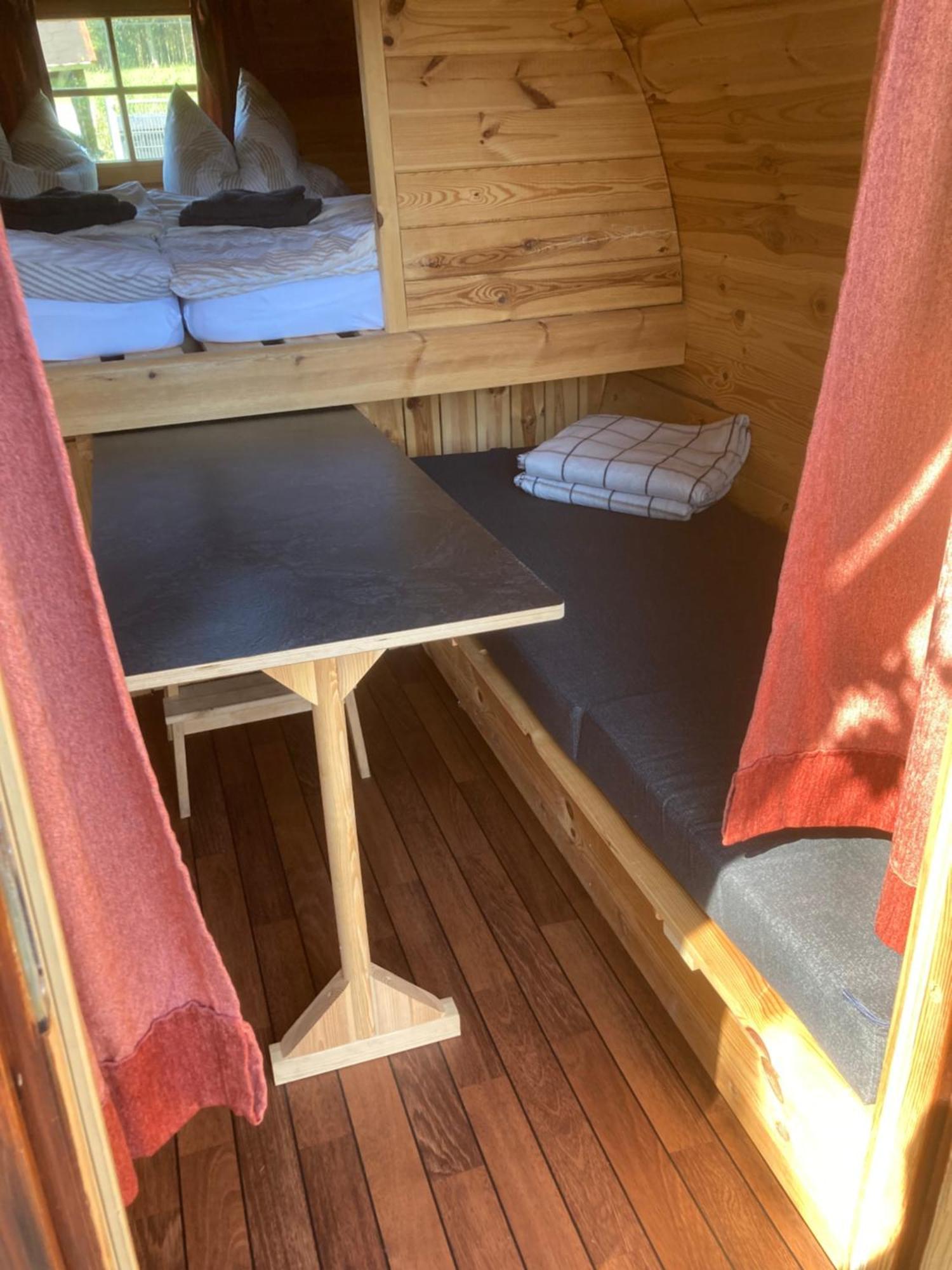 Campingplatz Koberbachtalsperre - Campingfass Mieten Langenbernsdorf Exterior foto