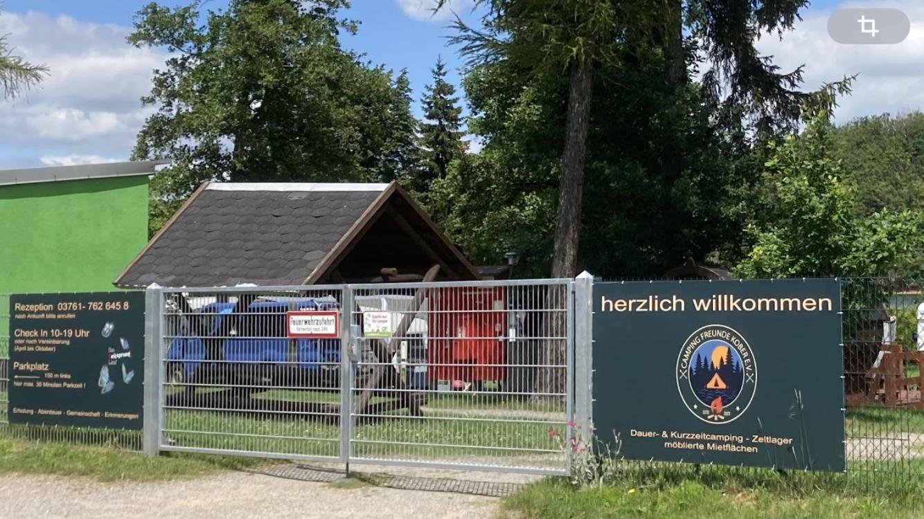 Campingplatz Koberbachtalsperre - Campingfass Mieten Langenbernsdorf Exterior foto